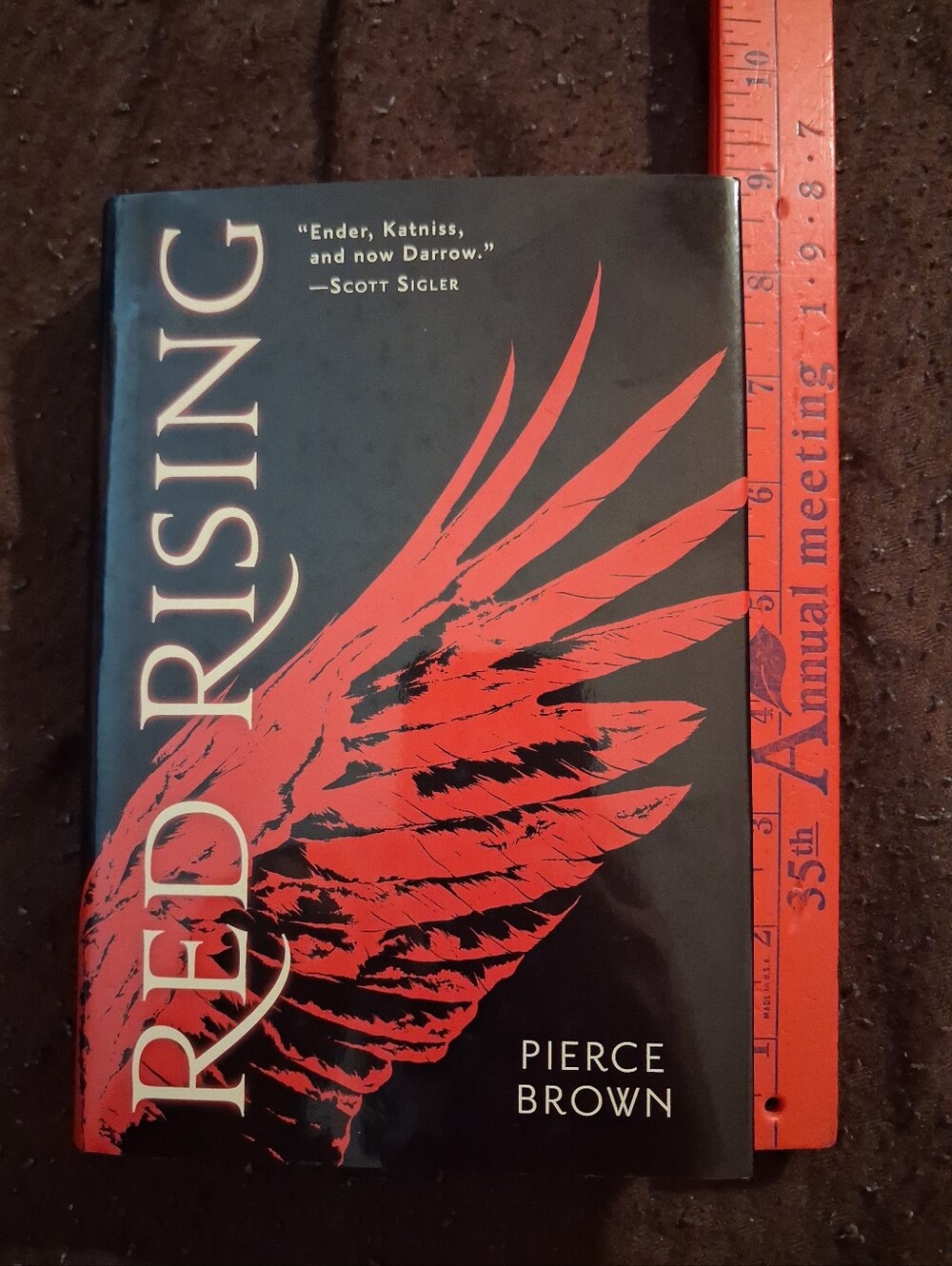 Red Rising Hardcover 2014 Pierce Brown BCE Book Club Edition